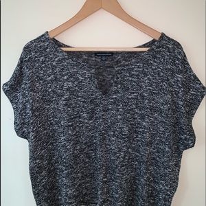 Short Sleeve Cutout Shirt